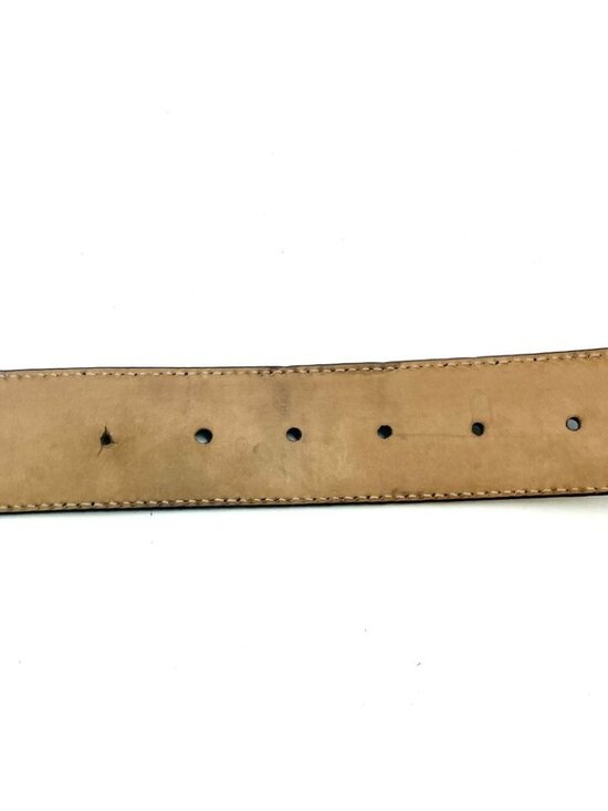 Gucci Interlocking Buckle Guccissima Leather Belt Black main image 15